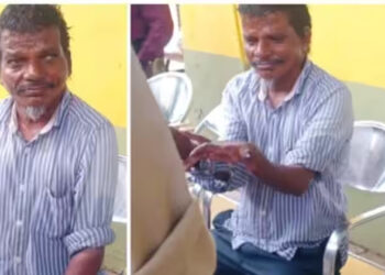 ട്രെയിനിലെ ശുചിമുറി പൂട്ടി യാത്രക്കാരൻ അകത്തിരുന്നു; ഒടുവിൽ…