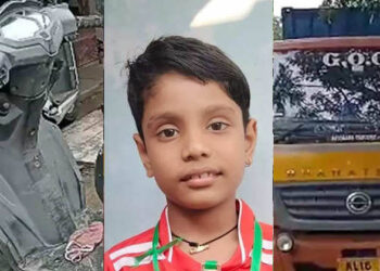 അമ്മ ഓടിച്ച സ്‌കൂട്ടർ അപകടത്തിൽപ്പെട്ടു; ഏഴ് വയസുകാരന് ദാരുണാന്ത്യം