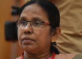 ആർ.എസ്.എസിനെതിരെ അപകീർത്തിപരമായ പരാമർശം; കെകെ ശൈലജക്കെതിരെ എസ്പിക്ക് പരാതി