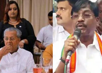 ”സ്വപ്‌ന സുരേഷ് മുഖ്യമന്ത്രിയുടെ ഗേൾഫ്രണ്ടാണ്”;  കോൺഗ്രസ് നേതാവിനെതിരെ കേസ്