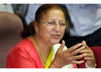 നരേന്ദ്രമോദിയെ എതിർക്കാൻ കഴിവുള്ള നേതൃത്വം പ്രതിപക്ഷത്തിനില്ല – മുൻ ലോക്സഭാ സ്പീക്കർ സുമിത്ര മഹാജൻ