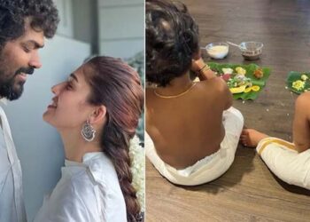 മുണ്ടുടുത്ത് ആദ്യ ഓണമുണ്ട് ഉയിരും ഉലകവും; കൺമണികളുടെ പുതിയ ചിത്രങ്ങൾ പങ്കുവച്ച് നയൻതാരയും വിഘ്‌നേഷ് ശിവനും