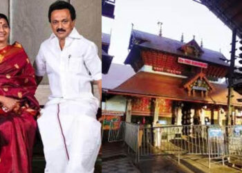 ഗുരുവായൂരപ്പന് എംകെ സ്റ്റാലിന്റെ ഭാര്യയുടെ വക ഗംഭീര കാണിക്ക; സ്വർണക്കിരീടവും ചന്ദനമരയ്ക്കുന്ന യന്ത്രവും സമർപ്പിക്കും