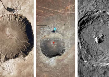 ചന്ദ്രനിൽ കാനഡയ്ക്ക് ഒരു രഹസ്യ കേന്ദ്രം തന്നെയുണ്ട്; മൂൺ ക്രേറ്റർ പങ്കിട്ട് ബഹിരാകാശ ഏജൻസി; മനുഷ്യനിർമ്മിതി ചൂണ്ടിക്കാട്ടി സമൂഹമാദ്ധ്യമ ഉപയോക്താക്കൾ