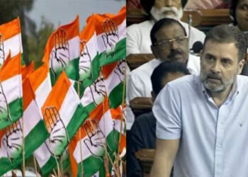 അയ്യേ.. അത് ഒരു മന്ത്രിയോടോ അംഗത്തിനോടോ ഉള്ള ആംഗ്യം ആയിരുന്നില്ല; രാഹുൽ ഗാന്ധിയുടെ ചുംബനവിവാദത്തിൽ കോൺഗ്രസ്