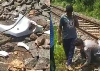കാസർകോട് റെയിൽവേ ട്രാക്കിൽ സിമന്റ് കട്ട; അട്ടിമറി ശ്രമമെന്ന് സൂചന; അന്വേഷണം ആരംഭിച്ച് ആർപിഎഫ്