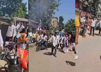 വിവാഹമോചിതയായി മകളെത്തി; ഘോഷയാത്രയും അകമ്പടിയുമായി പിതാവിന്റെ വൻ സ്വീകരണം; വീഡിയോ വൈറൽ