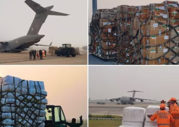 സഹായം തുടരുന്നു; പലസ്തീന് വീണ്ടും അവശ്യസാധനങ്ങൾ നൽകി ഭാരതം