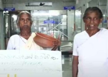 ക്ഷേമപെൻഷൻ ലഭിച്ചില്ല ;ഭിക്ഷയാചിക്കാൻ ഇറങ്ങിയ വയോധികയുടെ വീടിന് നേരെ കല്ലേറ്