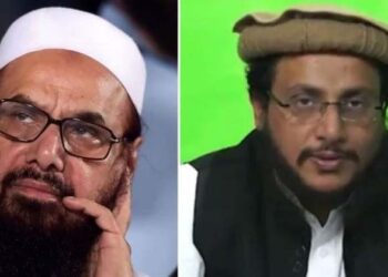 കൊടും ഭീകരന്റെ മകനും ലഷ്കറിലെ രണ്ടാമനുമായ തൽഹ തിരഞ്ഞെടുപ്പ് അങ്കത്തിന്; പാകിസ്താൻ ഭീകരതയെ നിസാരവത്കരിക്കുന്നു; ശക്തമായ ഭാഷയിൽ വിമർശിച്ച് ഇന്ത്യ