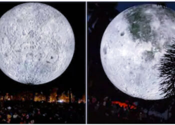 ഭൂമിയിലേക്ക് ഇറങ്ങി വന്ന ചന്ദ്രനെ കാണണോ? ബുധനാഴ്ച പുലർച്ചെ വരെ കനകക്കുന്നിൽ ചന്ദ്രൻ ഉണ്ടാവും