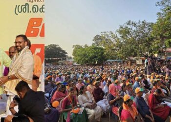 കേരളത്തിൽ മത്സരം നരേന്ദ്രമോദിയുടെ ഗ്യാരണ്ടിയും പിണറായി വിജയൻ്റെ ഉറപ്പില്ലായ്മയും തമ്മിൽ: കെ.സുരേന്ദ്രൻ