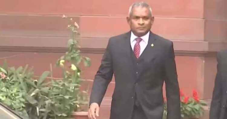 Maldivian envoy Ibrahim Shaheeb