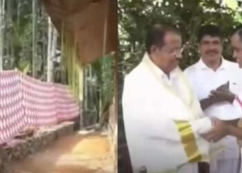 ക്ഷേത്രത്തിലെ പ്രദക്ഷിണ സൗകര്യം വർദ്ധിപ്പിക്കാൻ സൗജന്യമായി ഭൂമി നൽകി റസാഖ് മധുരക്കുഴി