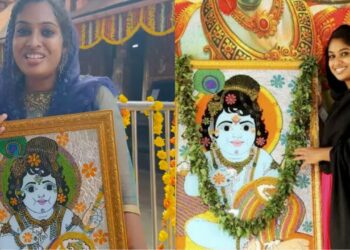 പ്രധാനമന്ത്രി നരേന്ദ്രമോദിക്ക് ഒരു ചിത്രം സമ്മാനിക്കണമെന്ന് ഒരുപാട് കാലത്തെ ആഗ്രഹമായിരുന്നു ; കണ്ണനും സുരേഷ് ഗോപിക്കും നന്ദിയെന്ന് ജസ്‌ന സലിം