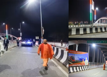 രാത്രിയിൽ റോഡ് പരിശോധിക്കാൻ പ്രധാനമന്ത്രി ; കൂട്ടിന് യോഗിയും ; 13,202 കോടിയിലധികം വികസന പദ്ധതികൾക്ക് വാരാണസിയിൽ തുടക്കം കുറിക്കും