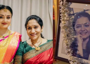 അമ്മയുടെ ഓർമ്മകൾക്കുമുൻപിൽ വണങ്ങി വിവാഹജീവിതത്തിലേക്ക്,   ദേവികയെ വിവാഹവേദിയിലേക്ക് കൈപിടിച്ച് കയറ്റി സുജാത ; കണ്ണുനിറഞ്ഞ് ബന്ധുക്കളും സുഹൃത്തുക്കളും