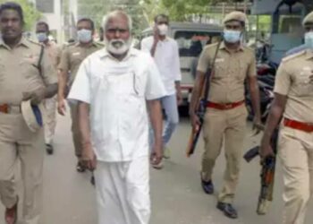 രാജീവ് ഗാന്ധി വധ കേസിൽ ശിക്ഷിക്കപ്പെട്ട പ്രതി ജന്മനാട്ടിലേക്ക് മടങ്ങാനിരിക്കവേ ആശുപത്രിയിൽ വച്ച് മരിച്ചു