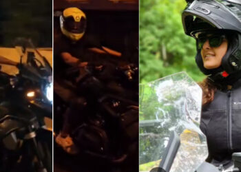 പേടിയെ കുറിച്ച് മാത്രം കേട്ടുകൊണ്ടിരിക്കുമ്പോൾ ഗിയർ ഒന്ന് മാറ്റിപ്പിടിയ്ക്കൂ; ബൈക്കിൽ നഗരം ചുറ്റി മഞ്ജു വാര്യർ