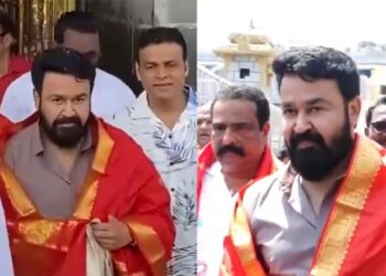 തിരുപ്പതി വെങ്കിടേശ്വരന്റെ അനുഗ്രഹം തേടി മോഹൻലാൽ; വീഡിയോ വൈറൽ