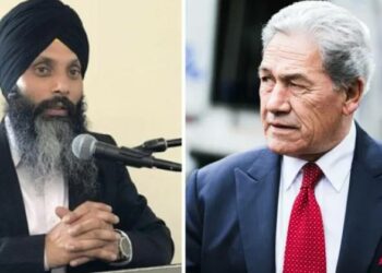 നിജ്ജാർ കൊലപാതകം;കാനഡ നൽകിയ തെളിവ് വിശ്വാസ യോഗ്യമല്ല; അങ്ങനെയൊരു കേസും ഇല്ല ; ന്യൂസിലാൻഡ് ഡെപ്യൂട്ടി പ്രധാനമന്ത്രി