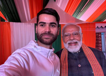 എന്റെ സുഹൃത്ത് നസീമിനോപ്പം ഒരു സെൽഫി ; എക്‌സിൽ ചിത്രം പങ്കുവച്ച് പ്രധാനമന്ത്രി