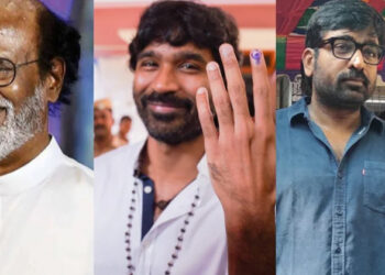 ലോക്‌സഭാ തിരഞ്ഞെടുപ്പ് ; വോട്ട് രേഖപ്പെടുത്തി തമിഴ് സൂപ്പർതാരങ്ങൾ രജനികാന്തും ധനുഷും
