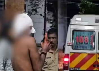 വീട്ടിലേക്ക് അതിക്രമിച്ച് കയറി; ഭാര്യയ്‌ക്കൊപ്പം കട്ടിലിൽ കിടന്നു; ആൺസുഹൃത്തിനെ വെട്ടിപ്പരിക്കേൽപ്പിച്ച് ഭർത്താവ്