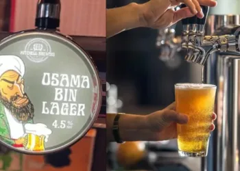 കൊടും ഭീകരനാണിവൻ കൊടും ഭീകരൻ; ബോധം പോകാൻ ഒസാമ ബിൻ ലാജർ; മതതീവ്രവാദികളുടെ ആരാധ്യപുരുഷനെ കോമഡിപീസാക്കി മദ്യകമ്പനി