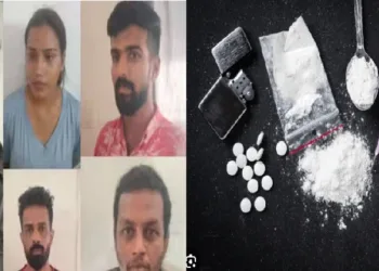 കൊച്ചിയിലെ ഫ്ലാറ്റിൽ യുവതിയടക്കം വൻ ലഹരി സംഘം പോലീസ് പിടിയിൽ ; മയക്കു മരുന്നും ആയുധങ്ങളും കണ്ടെടുത്തു