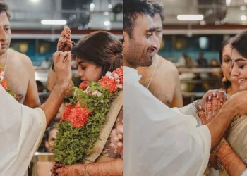 ഗുരുവായൂർ അമ്പലനടയിൽ നടി മീരാ നന്ദന് മാംഗല്യം