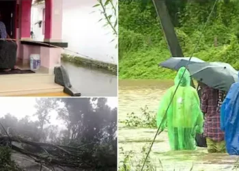 സംസ്ഥാനത്ത് മഴക്കെടുതി രൂക്ഷം ; പലയിടങ്ങളിലും വെള്ളക്കെട്ട്