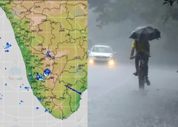 മറാത്താവാഡയ്ക്ക് മുകളിലായി ചക്രവാതച്ചുഴി; കേരളത്തിൽ ശക്തമായ മഴ; എട്ട് ജില്ലകളിൽ യെല്ലോ അലർട്ട്