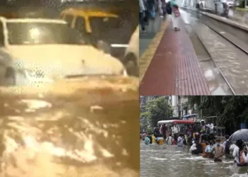 മുംബൈയിൽ കനത്ത മഴ; ട്രെയിനുകൾ റദ്ദാക്കി; മഴ കനക്കുമെന്ന് മുന്നറിയിപ്പ്