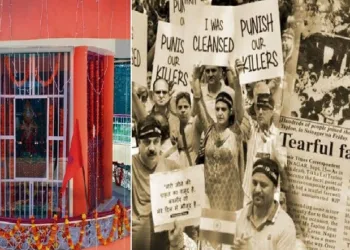 തിരിച്ചു വന്ന് കാശ്മീരി പണ്ഡിറ്റുകളുടെ ക്ഷേത്രങ്ങൾ;  90 കളിൽ തീവ്രവാദികൾ തകർത്ത  ഉമാ ഭഗവതി ക്ഷേത്രം വീണ്ടും  തുറന്ന് അധികൃതർ