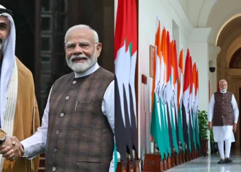 അടുത്ത സുഹൃത്ത്; ഇരു രാജ്യങ്ങൾ തമ്മിലുള്ള ബന്ധം ശക്തിപ്പെടുത്തും ; അബുദാബി കിരീടാവകാശിയുമായി കൂടിക്കാഴ്ച നടത്തി പ്രധാനമന്ത്രി