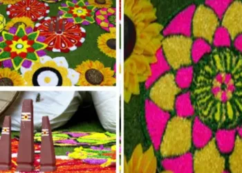 പൂക്കളമിടാൻ സമയമില്ലേ …. എന്നാൽ ദേ പിടിച്ചോ ഇൻസ്റ്റന്റ് പൂക്കളം
