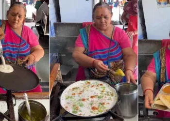 ദോശപട്ടികയിലേക്ക് പറന്നുകയറി ‘ഹെലിക്കോപ്റ്റര് ദോശ’