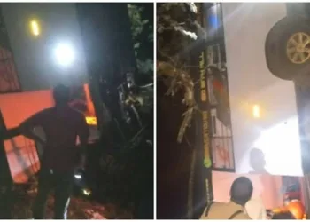 നാടകസംഘം സഞ്ചരിച്ച ബസ് മറഞ്ഞു ; രണ്ട് പേർക്ക് ദാരുണാന്ത്യം