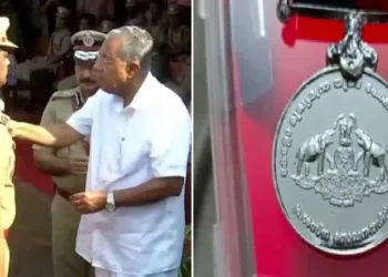 മികച്ച സേവനത്തിന് “‘മുഖ്യമന്ത്ര’ യുടെ ‘പോല സ് മെഡൻ “; പരാതിയെ തുടർന്ന് മെഡലുകൾ തിരിച്ചെടുക്കാൻ നിർദ്ദേശം