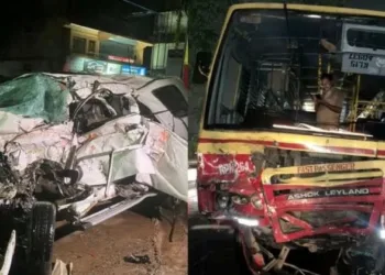 കളർകോട് അഞ്ചു മെഡിക്കൽ വിദ്യാർഥികളുടെ മരണത്തിനിടയാക്കിയ അപകടം; കാർ ഓടിച്ച വിദ്യാർത്ഥി പ്രതി; റിപ്പോർട്ട് നൽകി പോലീസ്