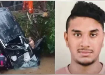 മരക്കൊമ്പ് വീഴുന്നത് കണ്ട് വെട്ടിച്ചു ; കാർ കുളത്തിൽ വീണ് ഡിഗ്രി വിദ്യാർത്ഥിക്ക് ദാരുണാന്ത്യം