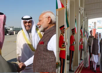 43 വർഷത്തിന് ശേഷം ഒരു ഇന്ത്യൻ പ്രധാനമന്ത്രി കുവൈത്തിൽ ; ഉജ്ജ്വല വരവേൽപ്പ്