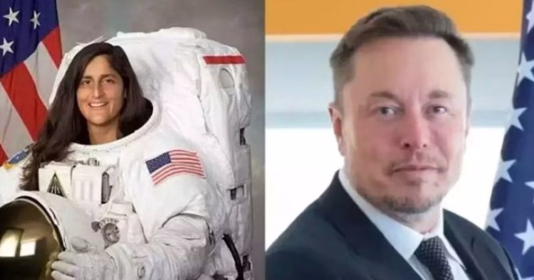 elon musk on sunitha williams
