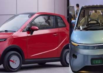 solar electric car in India