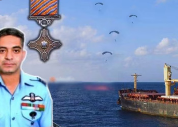 അനന്തമായ ആകാശത്തും അചഞ്ചമായ ആത്മധൈര്യം; വായുസേന മെഡൽ തിളക്കത്തിൽ അക്ഷയ് സക്‌സേന