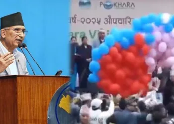 ഹൈഡ്രജൻ ബലൂൺ പൊട്ടിത്തെറിച്ച് നേപ്പാൾ ഉപപ്രധാനമന്ത്രിക്ക് പൊള്ളലേറ്റു; ഇന്ത്യൻ പൗരൻ അറസ്റ്റിൽ