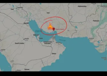 Map of Shahid Rajaee Port and neighboring countries