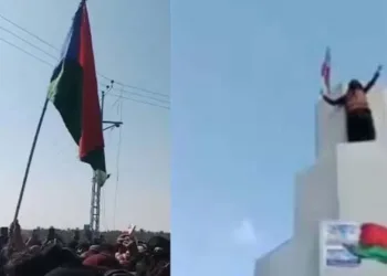 സ്വാതന്ത്ര്യം പ്രഖ്യാപിച്ച് ബലൂച് വിമോചന പോരാളികൾ,പാകിസ്താൻ പതാക പിഴുതെറിഞ്ഞ് സ്വന്തം പതാക ഉയർത്തി