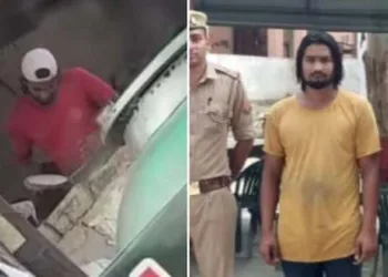 പാചകത്തിനിടെ റൊട്ടിയിലേക്ക് തുപ്പി,വീഡിയോ പുറത്ത് വന്നതോടെ യുവാവ് പിടിയിൽ